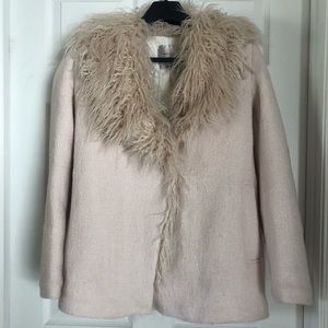 Zara Faux Fur Coat